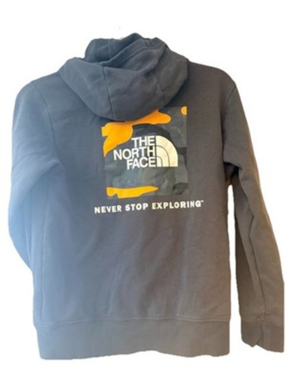 Boys North Face NF Boys Hoodie Medium 10/12 Gray Hiking Camping